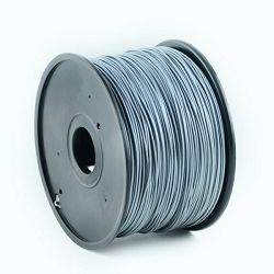 Gembird PLA filament for 3D printer, Silver 1.75 mm, 1 kg