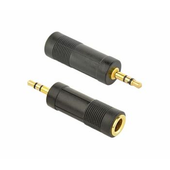 Gembird 6.35 mm female to 3.5 mm male audio adapter