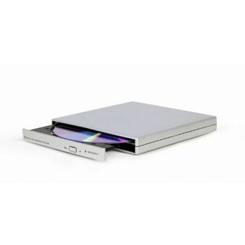 Gembird External USB DVD drive, silver