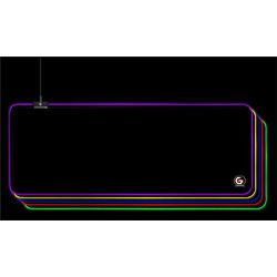 Gembird Gaming mouse pad with LED light effect, Large-size