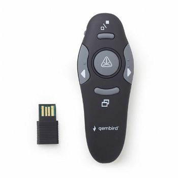 Gembird Wireless presenter with laser pointer