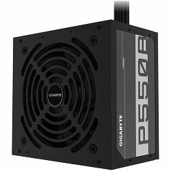 GIGABYTE P550B Power Supply 550W, 80+ Bronze, 120mm HYB fan, EU plug