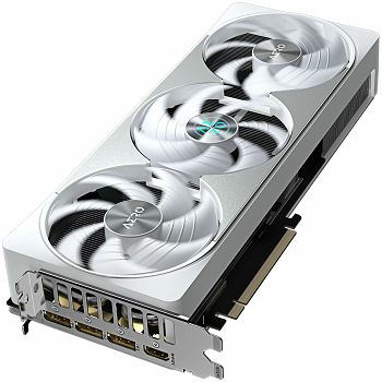 GIGABYTE Video Card NVIDIA GeForce RTX 5080 AERO OC SFF 16G (16GB GDDR7/256bit, PCI-E 5.0, Recommended PSU 850W, 16Pin Power connector, 3x DP, 1x HDMI) White/Silver