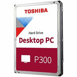 HDD desktop Toshiba P300 (3.5" 4TB, 7200RPM, 64MB, NCQ, AF, SATAIII), bulk