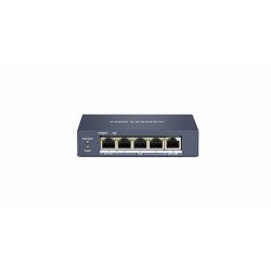 HikVision 4-Port GbE RJ45 PoE (60W) 1 GbE RJ45 Unmanaged Switch
