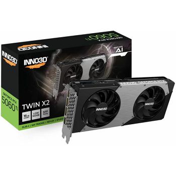 INNO3D GeForce RTX 5060 Ti TWIN X2, 16GB GDDR7