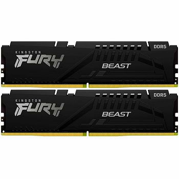 Kingston 32GB 6000MT/s DDR5 CL30 DIMM (Kit of 2) FURY Beast Black EXPO, EAN: 740617342994