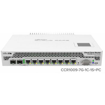 MikroTik Cloud Core Router 7x Gigabit Port 1 Combo TP SFP 1x 10G SFP