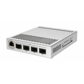 MikroTik Cloud Router Switch with 4x 10G SFP slots 1x GbE