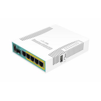 MikroTik (RB960PGS) 5-port Gigabit PoE Router 1x SFP