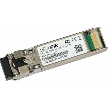 MikroTik SFP SFP SFP28 optical module XS 31LC10D, SM, 10km, 1 10 25G, 1310nm