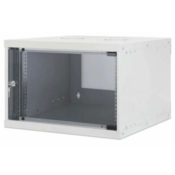 Intellinet 19" Basic Wallmount Cabinet, 6U, 400 mm Depth, Gray