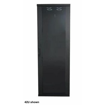 Intellinet Basic 19" Network Cabinet, 22U, 800 (D) x 600 (W) x 1144 (H) mm, Black