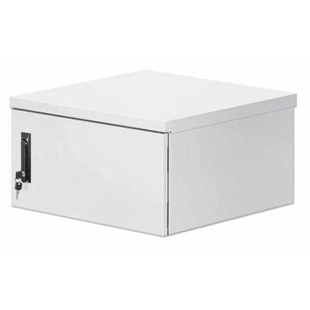 Intellinet Industrial IP55 19" Wall Mount Cabinet with Integrated Fans, 6U