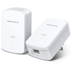 Mercusys AV1000 Powerline Gigabit mrežni adapter, 1000Mbps, HomePlug AV2 (duplo pakiranje) 