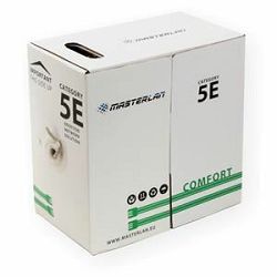 Masterlan UTP wire cable Cat5e, PVC, 24AWG, 305m, CU