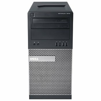 Dell OptiPlex 7010 MT, 180W, Intel Core i3-13100 (12MB/4C/8T/4.5GHz/60W), 8GB (1x8GB) DDR4, M.2 512GB PCIe, Intel Integrated, DVDRW, Intrusion, Speaker, DP, HDMI, 4xUSB 3.2, 4xUSB 2.0, RJ-45, Mouse/Kb