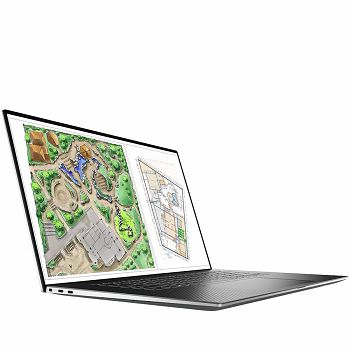 Dell Mobile Precision 5770, 17in UHD+ (3840x2400) Touch, Intel Core i7-12700H vPro (24MB, 14C/20T, 2.30 GHz to 4.70 GHz, 45W), 16GB (2x8GB) DDR5, M.2 512GB PCIe, RTX A2000 8GB, WiFi, BT, 4xTHB4 (DP/PD