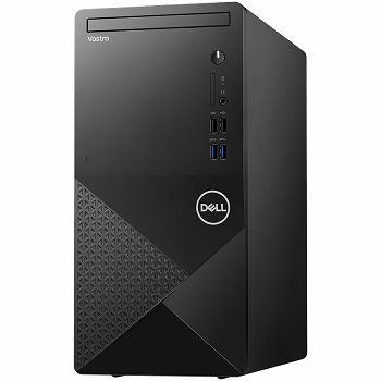 Dell Vostro 3020 MT, 180W, Intel Core i5-13400 (10C, 20MB, 2.5GHz to 4.6GHz), 8GB (1x8GB) DDR4, M.2 512GB PCIe, Intel UHD 730, WiFi, BT, TPM, DP, HDMI, 4xUSB 3.2, 4xUSB 2.0, RJ-45, SD CR, Mouse/Kb, Wi