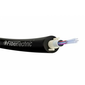 NFO Fiber optic cable Fibertechnic mini ADSS Z-XOTKtcdDb, 2F, G.652D, 0,8kN, Span 50m, 1m
