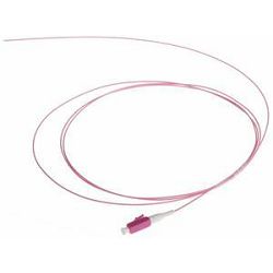 NFO Fiber optic pigtail LC UPC, MM, OM4, 50 125, 1,5m