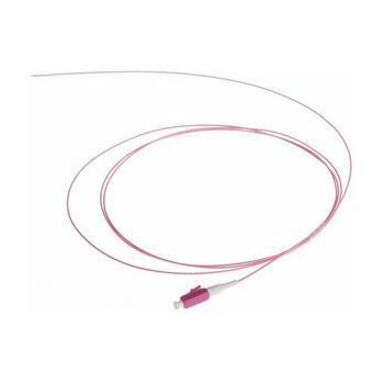 NFO Fiber optic pigtail LC, MM, OM4, 50 125, 3m