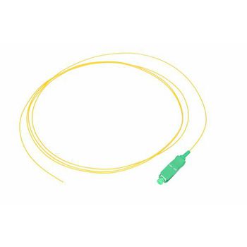 NFO Fiber optic pigtail SC APC, SM, G.657A1, 900um, LSZH, 1m