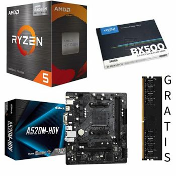 AMD 5600G MB 240GB SSD RAM Gratis