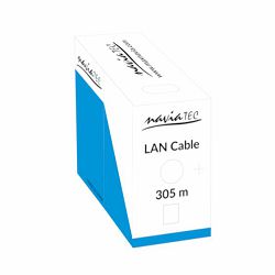 NaviaTec Cat5e, FTP solid, 24AWG, CCA 305m