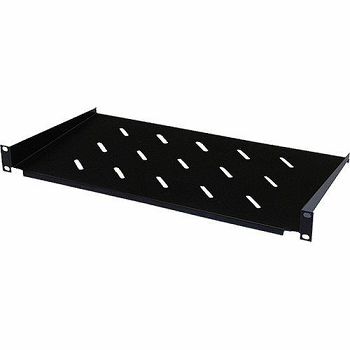 NaviaTec 19" Cantilever shelf, 1U, 200mm, Black