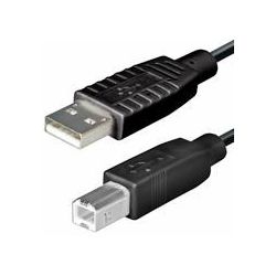 NaviaTec USB 2.0 A plug to B plug 2m black