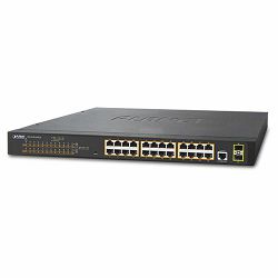 Planet 24P Gigabit HP PoE 2-Port SFP Managed Switch (300W)