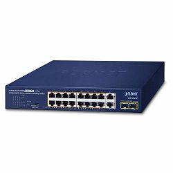 Planet 6-Port 10 100 1000T 802.3at PoE 2-Port 10 100 1000T 2-Port 1000X SFP Desktop Rackmount Switch