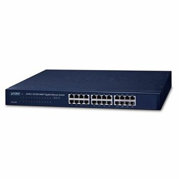 Planet 24P 10 100 1000Mbps Gigabit Ethernet Switch
