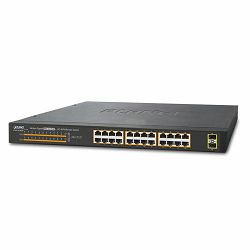 Planet 24 Gigabit HP PoE 2x SFP slots Unmanaged Switch