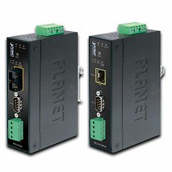 Planet Industrial RS-232 to 100Base-FX Open slot Media Converter (Fiber, Vary on SFP module) (-40~75)