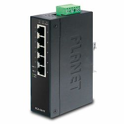 Planet 5P Gigabit Industrial Switch w wide operating Temp