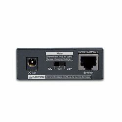 Planet Single-Port 10 100 1000Mbps Ultra PoE Splitter (12V 19V 24V)