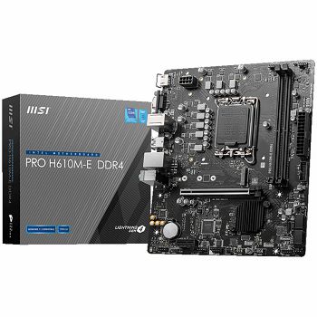 MSI MB 1700 H610 2xDDR4 4xSATA 1xM2 VGAx1 HDMIx1 Mirco-ATX