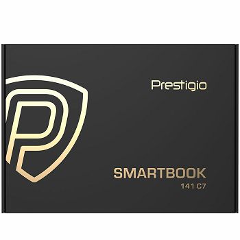 Prestigio SmartBook 141 C7,14.1" 1366*768 TN, Windows 10 home,up to 2.4GHz DC Inte N3350,4/128GB, BT4.2, Dual WiFi, USB 3.0, USB 2.0, USB Type-C, HDD2.5" Slot, Micro SD card slot, mini HDMI, 0.3MP, EN