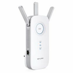 AC1750 Dual Band Wireless Wall Plugged Range Extender, Qualcomm, 1300Mbps at 5Ghz + 450Mbps at 2.4Ghz, 802.11ac/a/b/g/n, 1 10/100/1000M LAN, Ranger Extender button, Range extender mode，with 3 fixed An