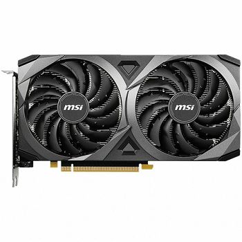 MSI Video Card NVidia RTX 3050 VENTUS 2X 8G OC (RTX3050, 8GB GDDR6 128bit, HDMI, DPx3, 1x8pin, 130W)