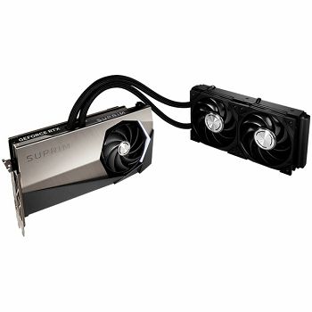 MSI Video Card RTX 4090 SUPRIM LIQUID X 24G (24GB GDDR6X/384bit, PCI-E Gen4, 3x DP, 1x HDMI, 1x16-pin Power Connector, 1000W recommended PSU, ATX,)