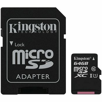 KINGSTON Canvas Select Plus 64GB MicroSD