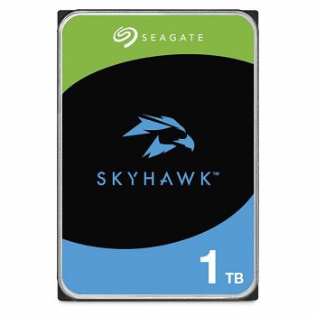 Seagate 1 TB 3,5" HDD, Skyhawk, 5900 RPM, 64MB
