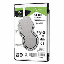 Seagate HDD, 500GB, 5400rpm, SATA, 128MB