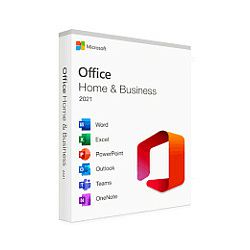 Microsoft Office Home & Bussines 2021 ENG, medialess (Word, Excel, PowerPoint, OneNote, Outlook, Teams)