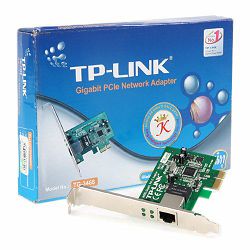 NIC TP-Link TG-3468, 32-bit Gigabit PCIe Network Adapter, Realtek RTL8168B, 10/100/1000Mbps RJ45 port, Auto MDI/MDIX