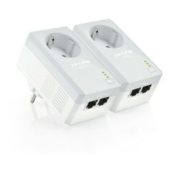 TP-Link AV500 Powerline mrežni adapter, 500Mbps, 2×mrežni ulaz, HomePlug AV (duplo pakiranje)