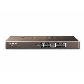 Switch TP-LINK TL-SG1016 (16 x 1000/100/10Mbps, Rackmount, Auto-Negotiation, MDI/MDI-X switch) Retail